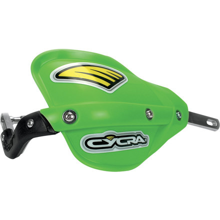 CYCRA OSŁONY RĄK (HANDBARY-ALUMINIOWY RDZEŃ) BEZ MOCOWANIA DO KIEROWNICY PROBEND ALLOY BAR PACK KOLOR ZIELONY (POTRZEBNE MOCOWANIE 1CYC-1156-12)