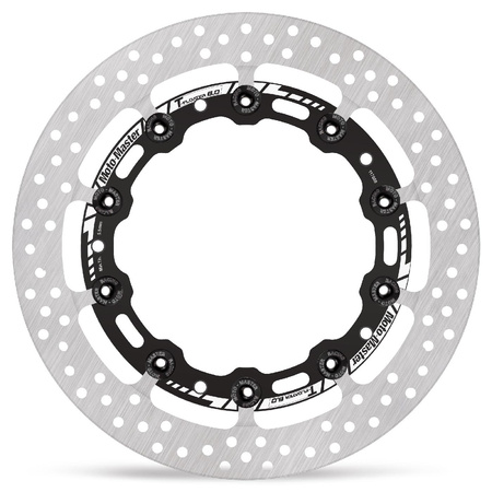 MOTO-MASTER TARCZA HAMULCOWA PŁYWAJĄCA HALO T-FLOATER FULL FLOATING PROFESSIONAL RACING PRZÓD 320MM BMW F 800/900, R 1200/1250, NINET, S 1000RR/XS (PATRZ OPIS TOWARU) (NA ZAMÓWIENIE)