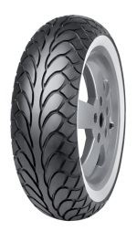MITAS OPONA 120/70-10 MC 22 ELEGANCE 54L TL REINF. WWW BIAŁY BOK PRZÓD/TYŁ DOT 38/2022 (573961)