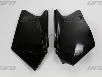 UFO BOCZKI TYLNE SUZUKI RMZ 450 '05-'06 KOLOR CZARNY