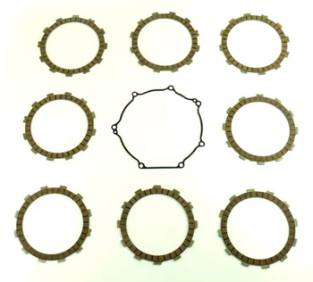 ATHENA TARCZE SPRZĘGŁOWE Z USZCZELKĄ POKRYWY SPRZĘGŁA KAWASAKI KLX 450R '08-'20, KX 450F '06-'15