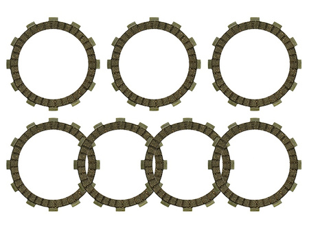 PSYCHIC TARCZE SPRZĘGŁOWE KTM SX/EXC 125/200 '98-'18, HUSQVARNA TC/TE 125 '14-'18 (EBS5611)