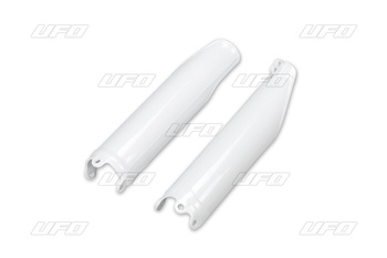 UFO OSŁONY TELESKOPÓW ( AMORTYZATORÓW ) PRZEDNICH HONDA CRF 450R/450RX 17-18 KOLOR BIAŁY - WYCOFANE Z OFERTY - WYPRZEDAŻ