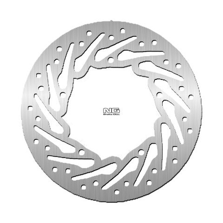 NG TARCZA HAMULCOWA PRZÓD DERBI GP1 50/125/250 '05-10 (245X125X3,5MM) (5X6,5MM)