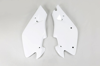 UFO BOCZKI TYLNE HUSQVARNA CR 125/250/360 '00-03, KOLOR BIAŁY