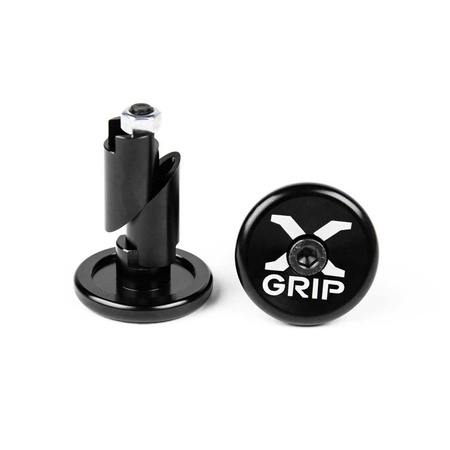 X-GRIP KOŃCÓWKI KIEROWNICY DO OTWORU O ŚREDNICY 12-16,2MM KOLOR CZARNY