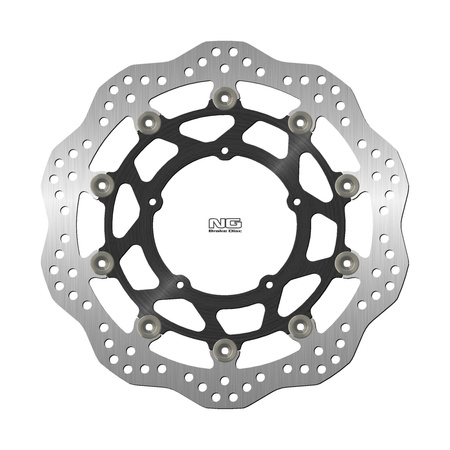 NG TARCZA HAMULCOWA PRZÓD HONDA CRF 1100 L AFRICA TWIN ADVENTURE SPORT / DESERT TRACK / DCT '20-'25 (210X109X4,5MM) (5X6,25MM) WAVE PRAWA STRONA PŁYWAJĄCA (ŚRODEK ALUMINIOWY)