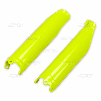 UFO OSŁONY TELESKOPÓW ( AMORTYZATORÓW ) PRZEDNICH HONDA CRF 450R-RX 17-18 KOLOR ŻÓŁTY FLUO - WYCOFANE Z OFERTY - WYPRZEDAŻ