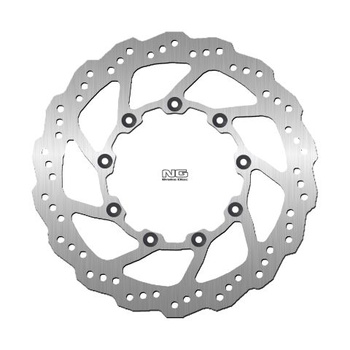 NG TARCZA HAMULCOWA PRZÓD KAWASAKI KLE 500 '91-'03 (300X130X5MM) (9X10,5MM) WAVE