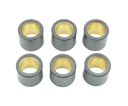 ATHENA ROLKI WARIATORA 19X17 MM 10,5 GR. PIAGGIO PIAGGIO X8 / SKIPPER / FLY / HEXAGON / LIBERTY / BEVERLY 125 / 150 / 200, GILERA RUNNER 125 / 180 / 200, DERBI BOULEVERD 1250 /150 / 200, APRILIA SR 125 / 150 (6SZT.)