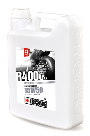 IPONE R4000 RS 15W50 OLEJ SILNIKOWY SEMISYNTETYK 4L (ESTER, MA2) (AKC) (6)