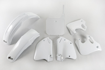 UFO KOMPLET PLASTIKÓW HONDA CR 125/250 '92-94, KOLOR BIAŁY