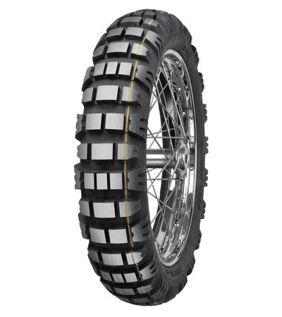 MITAS OPONA 140/80-18 E-09 70R TL DAKAR (ŻÓŁTY PASEK) TYŁ DOT 10/2023 (24176) WYCOFANE- ZAMIENNIK:70001025 WYCOFANE (ZAMIENNIK:70001025)