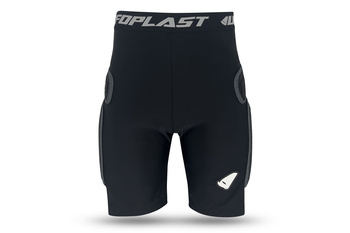 UFO 2024/09 UFO SPODENKI Z OCHRANIACZAMI ATOM SV6 KOLOR CZARNY (MTB / E-BIKE) ROZMIAR L - KOLEKCJA 2025