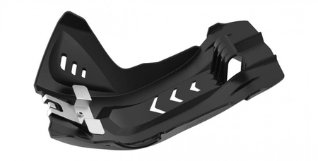 POLISPORT OSŁONA SILNIKA FORTRESS SKID PLATE KTM SX-F 250/350 '16-'22; EXC-F 250/350 '17-'22; SX-F 450 '19-'22; HUSQVARNA FC 250/350 '17-'22; FE 250/350 '17-'22; FE 450 '20-'22; GAS GAS MC-F 250 '21-'22; EC-F 250/350 '21-'22 KOLOR CZARNY