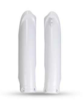 UFO OSŁONY TELESKOPÓW ( AMORTYZATORÓW ) PRZEDNICH YAMAHA YZF 450 '23-'24, YZF 250 '24 KOLOR BIAŁY