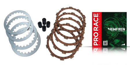 NEWFREN TARCZE SPRZĘGŁOWE Z PRZEKŁADKAMI I SPRĘŻYNAMI APRILIA RS 50 '91-'05; RX 50 '95-'06; MX 50 '03-'05; CLASSIC 50 '92-'99; MINARELLI AM6 '96-'18