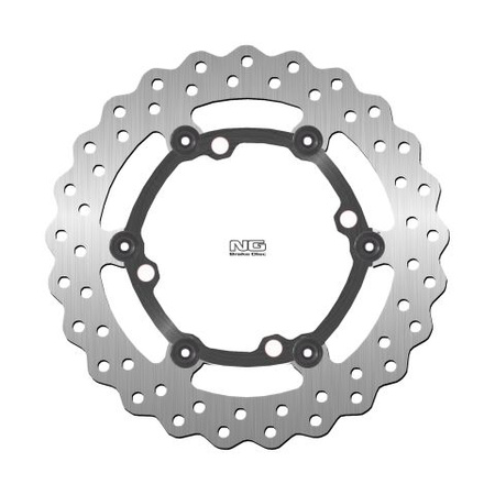 NG TARCZA HAMULCOWA PRZÓD BETA RR400/450 '05-07, HUSQVARNA CR125/250 '00-13, TC400/450/510 '02-13 (260X120X3MM) (4X6,5MM) WAVE PŁYWAJĄCA