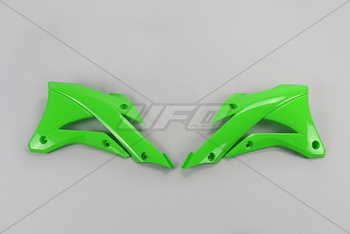 UFO OSŁONY CHŁODNICY KAWASAKI KX 85 '14-18 KOLOR ZIELONY