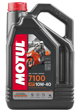 MOTUL OLEJ SILNIK 7100 4T 10W40 4L (NOWY=MA2) SYNTETYCZNY