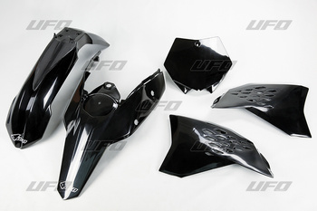 UFO KOMPLET PLASTIKÓW KTM SX/SXF '07-'10 KOLOR CZARNY (KT506E001)