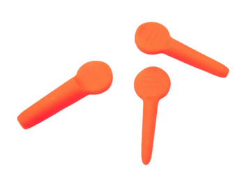 ACCEL ZATYCZKI DO PRZEWODÓW PALIWOWYCH I OLEJOWYCH KOLOR POMARAŃCZOWY (ZESTAW ZAWIERA 3 ROZMIARY) (RB-0003OR)