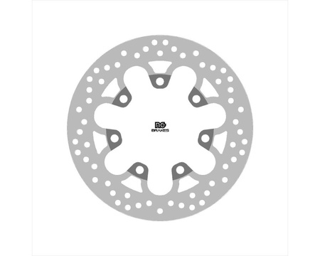 NG TARCZA HAMULCOWA TYŁ PIAGGIO BEVERLY 300/400 '21-'23 (240X102X5MM) (7X10,25MM)
