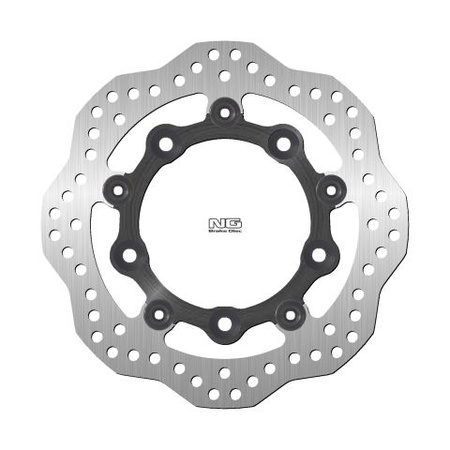 NG TARCZA HAMULCOWA TYŁ KTM DUKE 690 '08-19, DUKE 790 '18-20 (240X107,5X5MM) (5X8,5MM) WAVE PŁYWAJĄCA