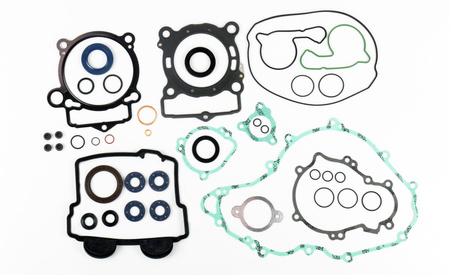 ATHENA KOMPLET USZCZELEK KTM SXF 250 '13-15, EXCF 250 14, HUSQVARNA FC 250 14-15 (Z USZCZELNIACZAMI SILNIKOWYMI) - ZASTĘPUJE P400270850063