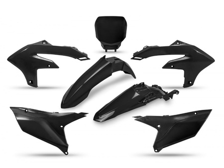 UFO KOMPLET PLASTIKÓW YAMAHA YZF 250 '24, YZF 450 '23-'24 KOLOR CZARNY
