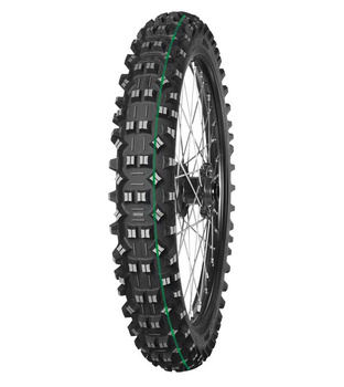 MITAS OPONA 120/90-18 TERRA FORCE-EF 65M TT SUPER LIGHT (ZIELONY PASEK) TYŁ DOT 06-37/2022 (26401) (oferta specjalna) WYCOFANE (ZAMIENNIK:70000953)
