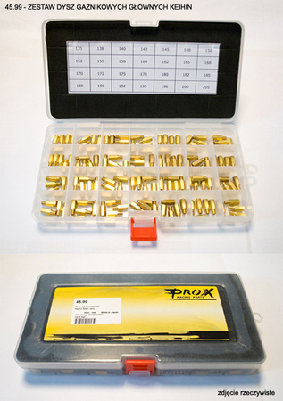 PROX ZESTAW DYSZ GAŹNIKOWYCH GŁÓWNYCH KEIHIN (NA ZAMÓWIENIE)