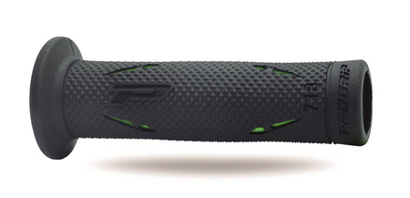 PROGRIP 2025/04 MANETKI PG718 ROAD (22+25MM, DŁ.122MM) KOLOR CZARNY / ZIELONY (DWUSKŁADNIKOWE) (718-198)