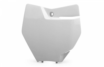POLISPORT POLE NUMEROWE (PLASTRON) KTM SX/SX-F '16-'18 KOLOR BIAŁY