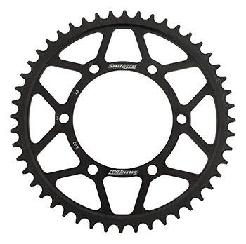 SUPERSPROX ZĘBATKA TYLNA 808 46 SUZUKI DRZ 400 00-09 (JTR808.46) (KOLOR CZARNY STALOWA