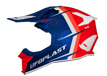 UFO KASK INTREPID CROSS KOLOR CZERWONY/NIEBIESKI/BIAŁY ROZMIAR XS ( ECE 22R06 ) - KOLEKCJA 2024