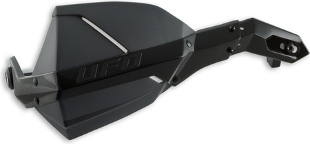 UFO OSŁONY RĄK (HANDBARY) CAIMAN KOLOR SZARO/CZARNY (Z UNIWERSALNYMI MOCOWANIAMI 22/28MM) - OFERTA SPECJALNA - STD CENA 379,-