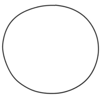 ATHENA USZCZELKA POKRYWY SPRZĘGŁA (ZEWNĘTRZNA) BMW G 450X '07-'10, HUSQVARNA SMR/TE/TCX/TXC 511, TC/TE/TXC 449 '11-'13 (OEM:11147707126; 7707126)