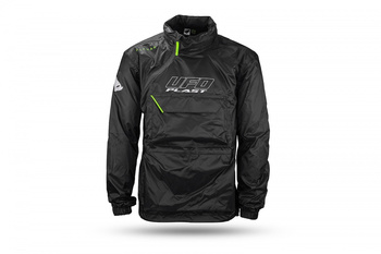 UFO KURTKA PRZECIWDESZCZOWA I PRZECIWWIETRZNA Z KAPTUREM PAKHAR ROZMIAR XXL - KOLOR CZARNY - ZASTĘPUJE GC04140XXL