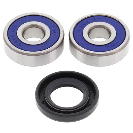 ALL BALLS ŁOŻYSKA KOŁA PRZEDNIEGO Z USZCZELNIACZAMI YAMAHA PW 50 '81-'19, CY 50 JOG '90-'00, SH 50