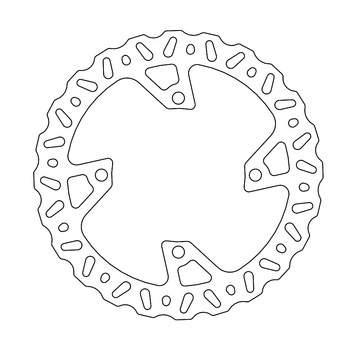 MOTO-MASTER PROMOCJA TARCZA HAMULCOWA TYŁ NITRO TYŁ 250MM KAWASAKI KXF 450 '19 -