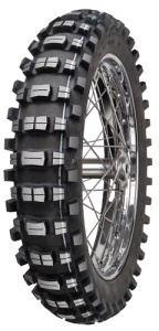 MITAS OPONA 120/90-19 XT-946 64M TT ICE SOFT (BIAŁY PASEK) TYŁ DOT 2022 (DOT:CXDD) (28010)