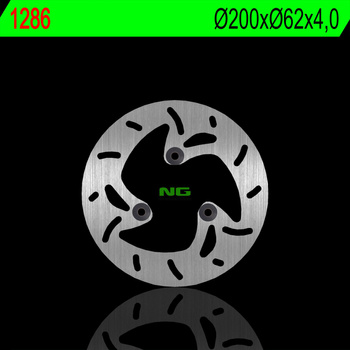 NG TARCZA HAMULCOWA TYŁ RIEJU MRT/MRX/TANGO 14-17 (200X62X4,0MM)