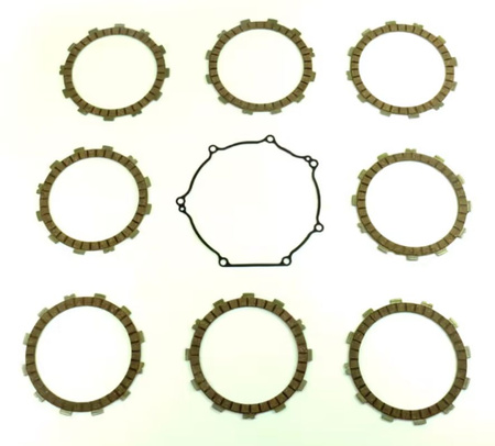 ATHENA TARCZE SPRZĘGŁOWE Z USZCZELKĄ POKRYWY SPRZĘGŁA KAWASAKI KLX 450R '08-'20, KX 450F '06-'15