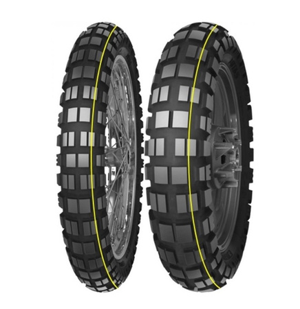 MITAS OPONA 140/80B17 E-10 69T TL DAKAR (ŻÓŁTY PASEK) TYŁ DOT 26/2022 (24424) WYCOFANE (ZAMIENNIK:70001209)