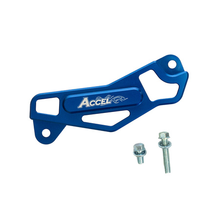 ACCEL OSŁONA ZACISKU HAMULCOWEGO (TYŁ) YAMAHA YZ 125 / 250 '06-'21, YZF 250 '06-'20, YZF 450 '06-'19, WRF 125 / 250 / 450 '06-'23 (OEM: 17D-27491D50-00) KOLOR NIEBIESKI