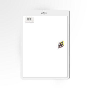 BLACKBIRD KOMPLET NAKLEJEK (OKLEIN) (FOLIA CRYSTALL 0,4 MM) 3 X ARKUSZ 47X33CM, KOLOR BIAŁY