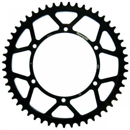 SUPERSPROX ZĘBATKA TYLNA 489 51 KAWASAKI KX/KXF '84-18 (JTR460.51) KOLOR CZARNY STALOWA