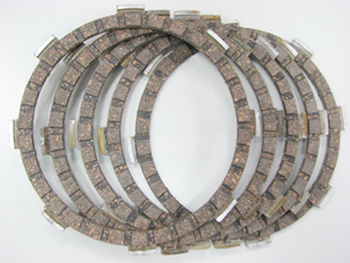 PSYCHIC TARCZE SPRZĘGŁOWE YAMAHA XT 125 R '05-'07, YBR 125 '00-'08, DT 80 LC2 '85-'97 (5 TARCZ) (EBS2254)