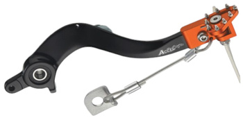 ACCEL DŹWIGNIA HAMULCA NOŻNEGO KTM SX/EXC/SXF/EXCF '07-'16 KOLOR POMARAŃCZOWY